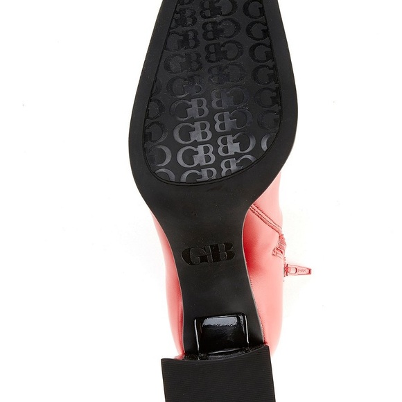 New Gianni Bini Border-Line Stretch Block Heel Booties Size 8 - Picture 9 of 9